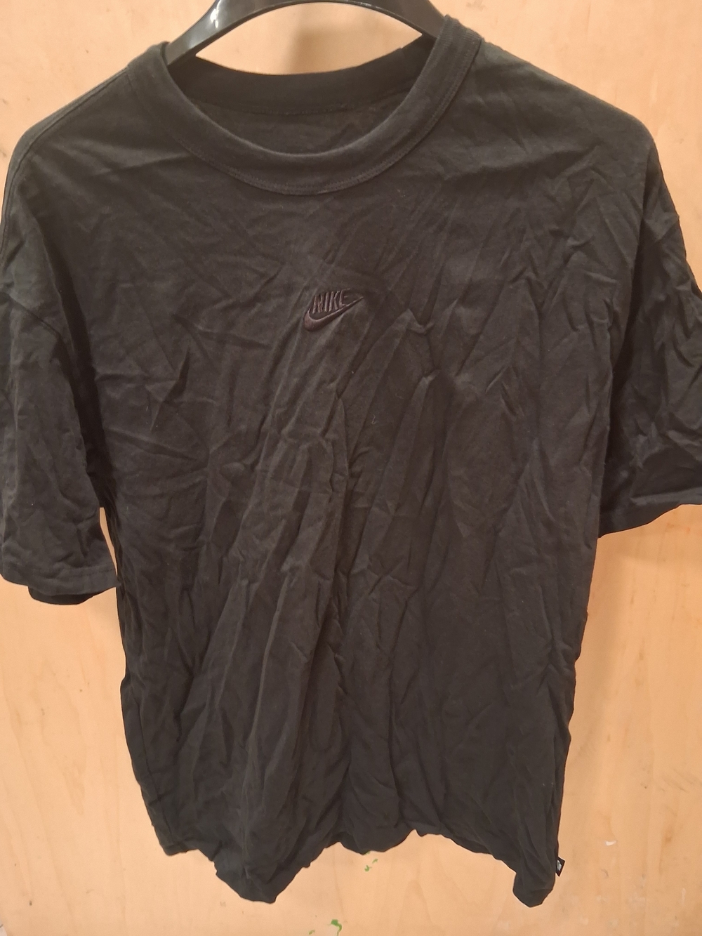 Nike Black Crew Neck Logo T-Shirt